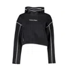 CALVIN KLEIN BLACK POLYESTER SWEATER