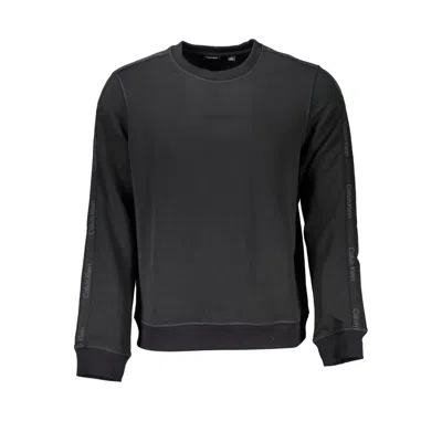 Calvin Klein Polyester Men's Sweater In Black