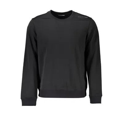 Calvin Klein Polyester Men's Sweater In Black