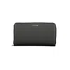 Calvin Klein Elegant Black Polyethylene Wallet With Rfid Lock In Black