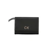 Calvin Klein Black Polyester Wallet In Black