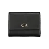 Calvin Klein Black Polyester Wallet In Black