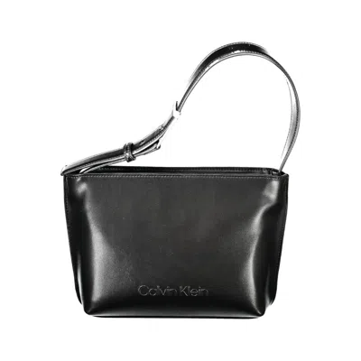 Calvin Klein Embossed-logo Tote Bag In Black
