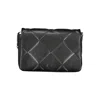 Calvin Klein Black Polyester Handbag In Red
