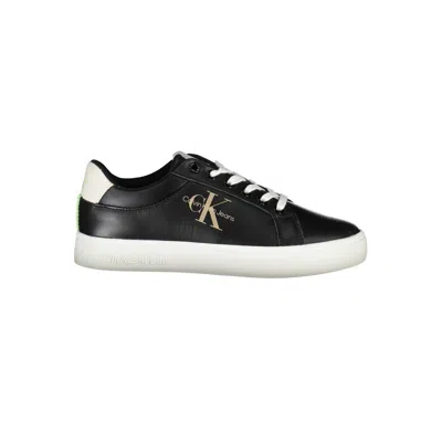 CALVIN KLEIN BLACK POLYESTER WOMEN SNEAKER