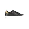 Calvin Klein Black Polyester Sneaker In Black