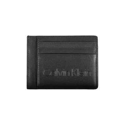Calvin Klein Black Polyethylene Men Men's Wallet