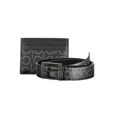 Calvin Klein Black Polyethylene Men Wallet
