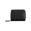 Calvin Klein Black Polyethylene Wallet In Black