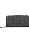 CALVIN KLEIN BLACK POLYETHYLENE WALLET