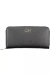 CALVIN KLEIN BLACK POLYETHYLENE WALLET