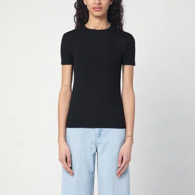 Calvin Klein Black Ribbed T-shirt