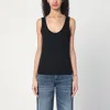 Calvin Klein Black Modal Tank Top In Black