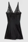 Calvin Klein Black Silk Chemise