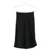 Calvin Klein Lace-insert Slip Skirt In Black