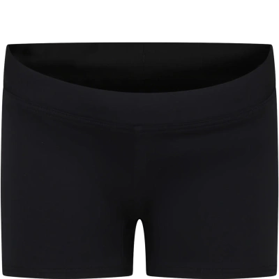 Calvin Klein Kids' Black Swim Shorts For Boy With Logo