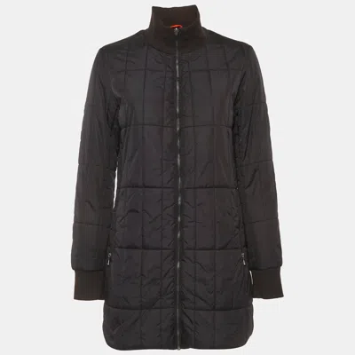 Calvin Klein Black Synthetic Quilted Puffer Jacket