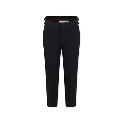 Calvin Klein Kids' Black Trousers For Boy With Logo