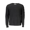 CALVIN KLEIN BLACK WOOL SHIRT