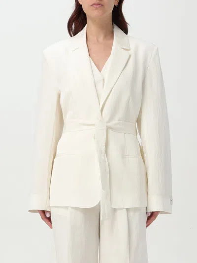 CALVIN KLEIN BLAZER CALVIN KLEIN WOMAN COLOR WHITE,G78749001