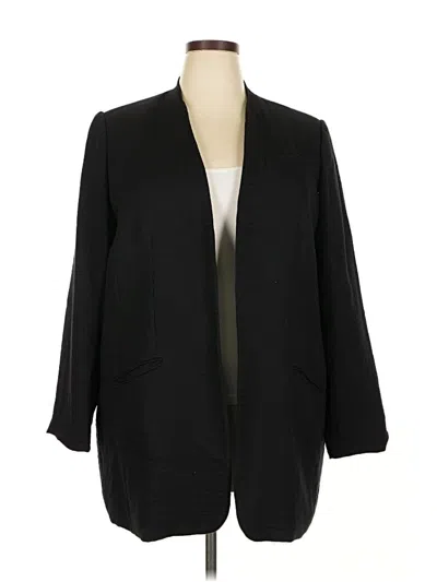 Pre-owned Calvin Klein Blazer Jacket In Black