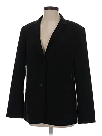 Pre-owned Calvin Klein Blazer Jacket In Black