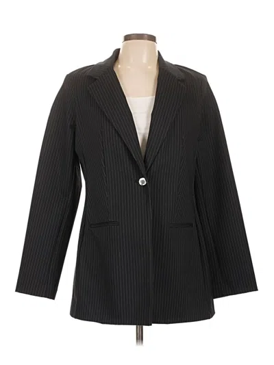 Pre-owned Calvin Klein Blazer Jacket In Black