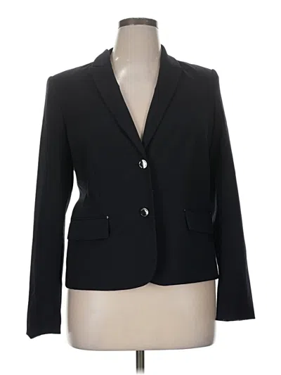Pre-owned Calvin Klein Blazer Jacket In Black