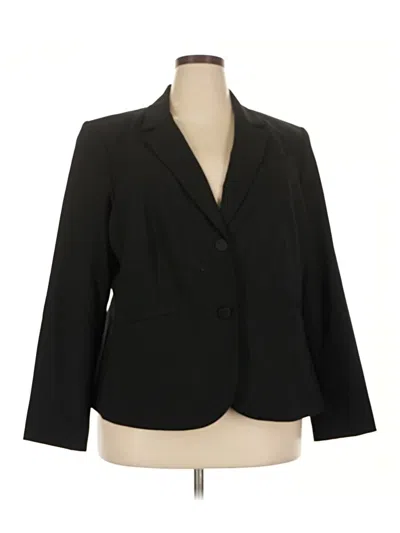 Pre-owned Calvin Klein Blazer Jacket In Black