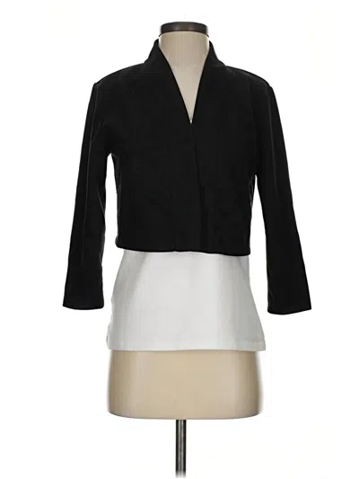 Pre-owned Calvin Klein Blazer Jacket In Black