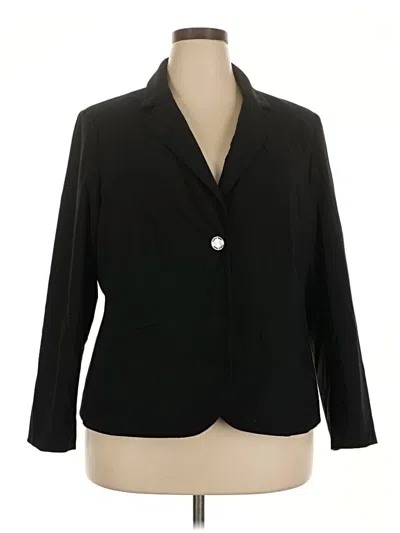 Pre-owned Calvin Klein Blazer Jacket In Black