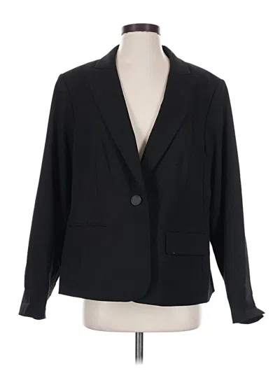 Pre-owned Calvin Klein Blazer Jacket In Black
