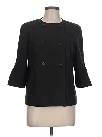 Pre-owned Calvin Klein Blazer Jacket In Black