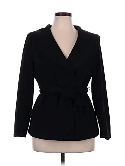 Pre-owned Calvin Klein Blazer Jacket In Black