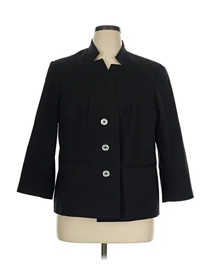 Pre-owned Calvin Klein Blazer Jacket In Black