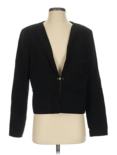 Pre-owned Calvin Klein Blazer Jacket In Black