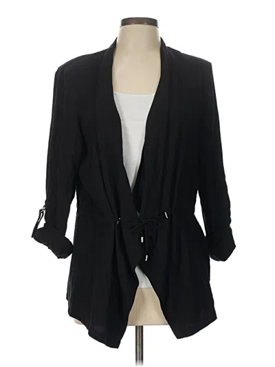 Pre-owned Calvin Klein Blazer Jacket In Black