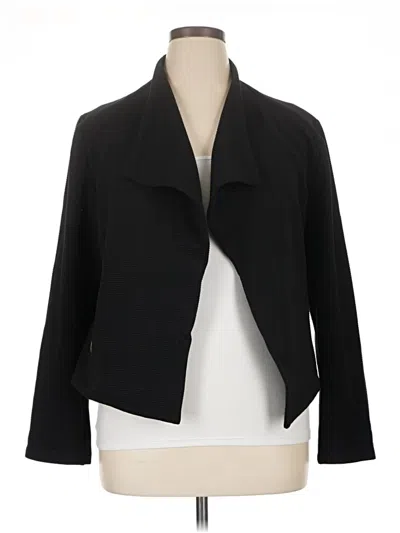 Pre-owned Calvin Klein Blazer Jacket In Black