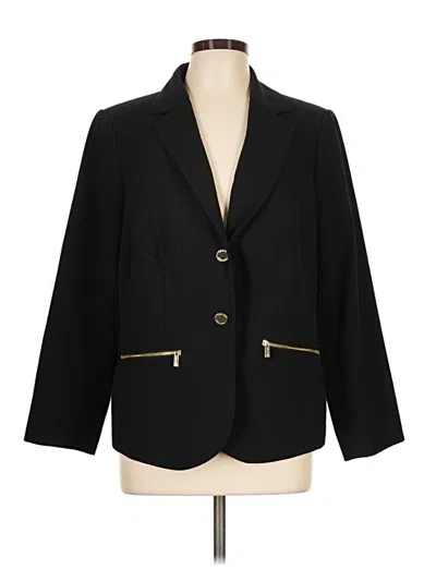 Pre-owned Calvin Klein Blazer Jacket In Black