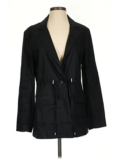 Pre-owned Calvin Klein Blazer Jacket In Black