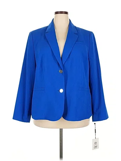 Pre-owned Calvin Klein Blazer Jacket In Blue