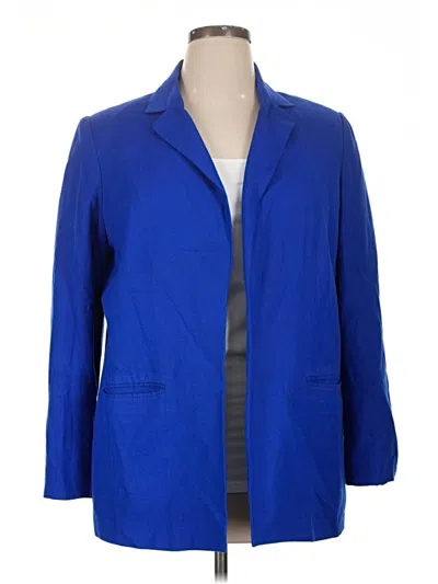Pre-owned Calvin Klein Blazer Jacket In Blue