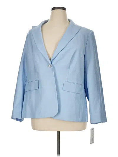 Calvin Klein Blazer Jacket In Blue