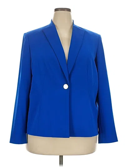 Pre-owned Calvin Klein Blazer Jacket In Blue