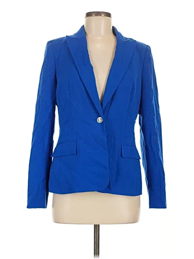 Pre-owned Calvin Klein Blazer Jacket In Blue