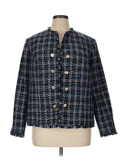 Pre-owned Calvin Klein Blazer Jacket In Blue