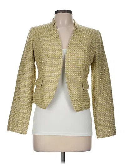 Pre-owned Calvin Klein Blazer Jacket In Gold