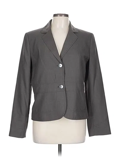 Pre-owned Calvin Klein Blazer Jacket In Gray