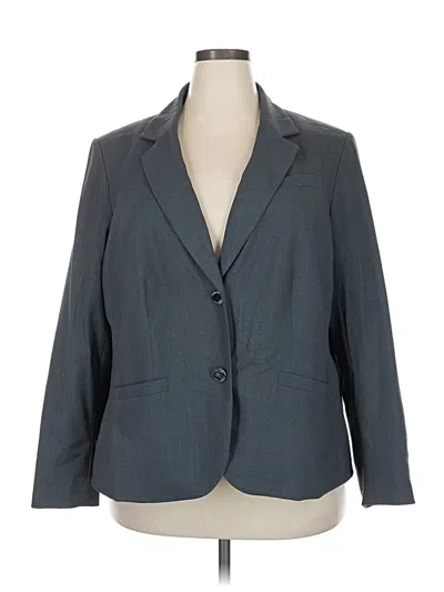 Pre-owned Calvin Klein Blazer Jacket In Gray