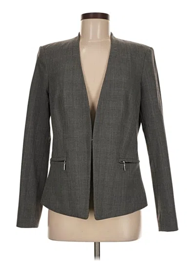 Pre-owned Calvin Klein Blazer Jacket In Gray